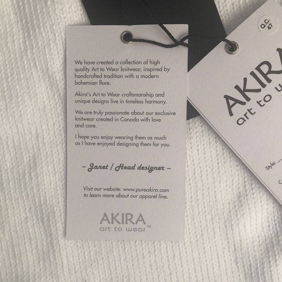 NWT Akira Art to Wear Compassion Pullover size s - Picture 8 of 12